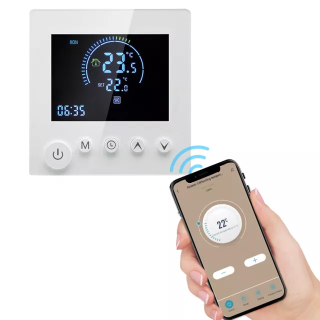 Wandthermostat, programmierbare Fernbedienung, NTC-, Q4H2