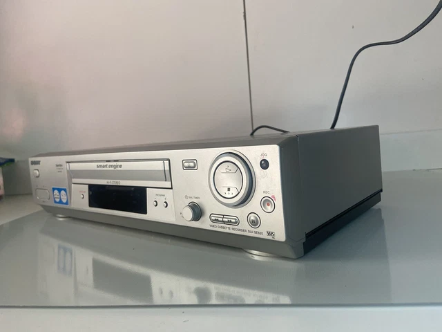 SONY VHS SMART Engine SLV SE820 VCR Video Plus Nicam PDC collegamento