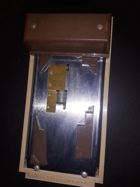 Vintage AM Addressograph Manual Credit Card Imprinter