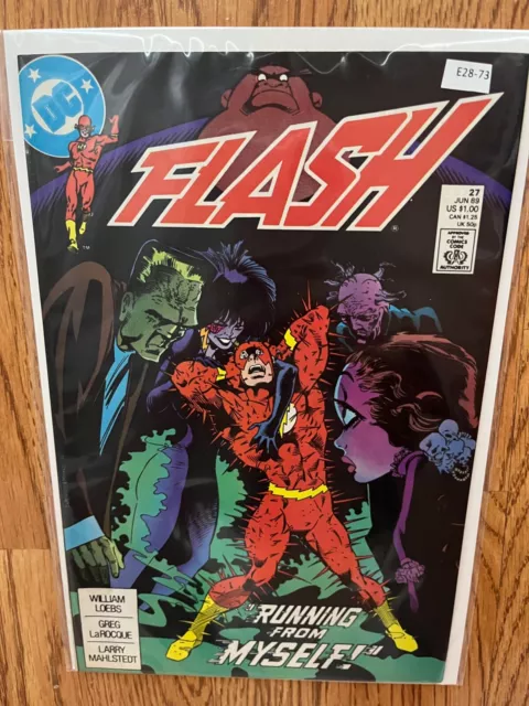 The Flash vol.2 #27 1989 High Grade 9.0 DC Comic Book E28-73