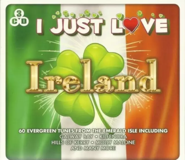 I Just Love Ireland Various Artists 2014 CD Top-quality Free UK shipping