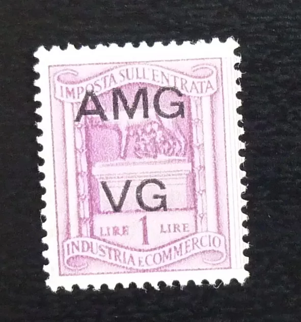 Trieste - Italy - AMG - VG Ovp. Revenue Stamp - Slovenia Yugoslavia US 9