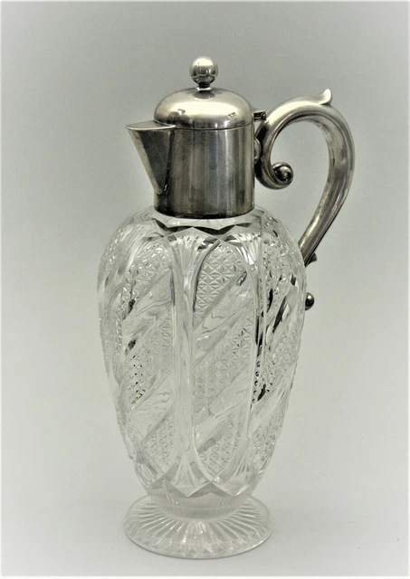 Weinkanne 800er Silber Karaffe  1 von 2  Decanter Koch und Bergfeld (P118)