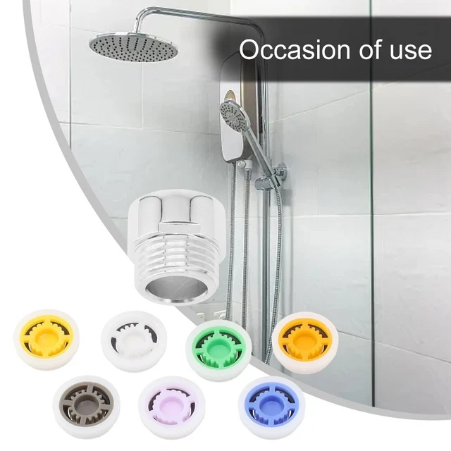 Set di limitatori di flusso d'acqua nuclei di risparmio idrico ottone cromato nuclei di risparmio idrico