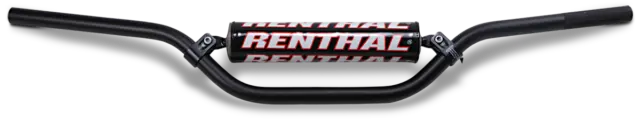 Renthal 7/8'' Handlebar for Black Offroad Enduro High Moto MX RC 809-01-BK-01-18