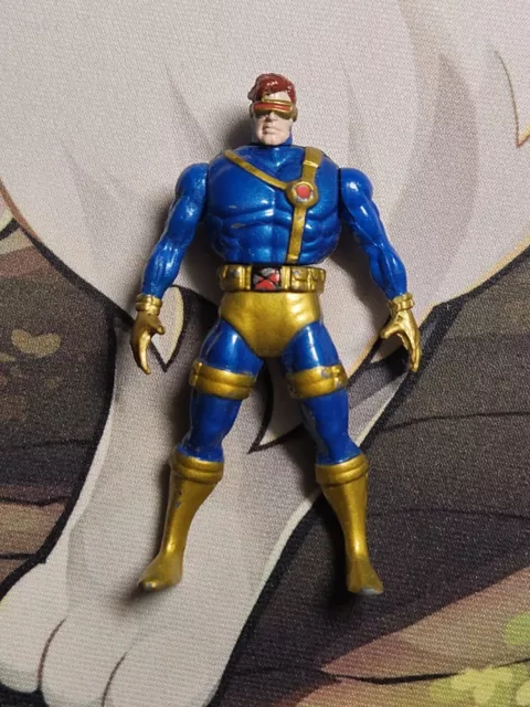 1994 Marvel X-Men Steel Mutants Cyclops Die Cast Toy Biz Diecast Metal Figure!