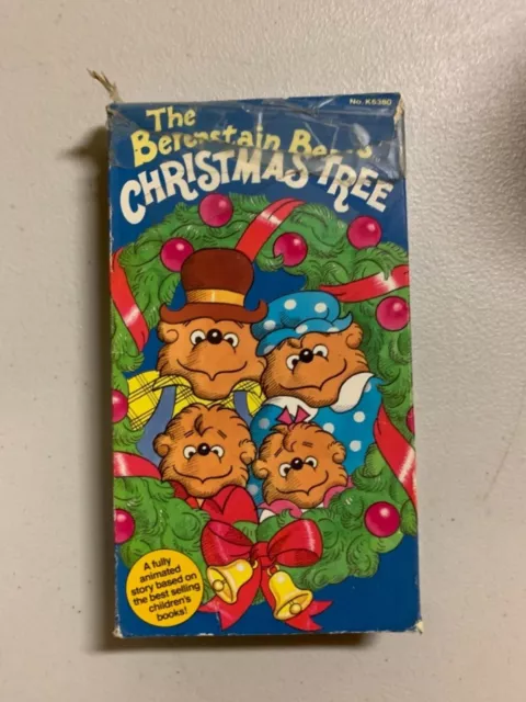 THE BERENSTAIN BEARS Christmas VHS tape Near Mint video in VG cover $0. ...