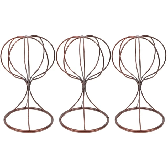 3x Hat Display Holder Hat Stand Display Wig Holder Hat Showing Stand 3x Hat Display Holder Hat Stand Display Wig Holder Hat Showing Stand