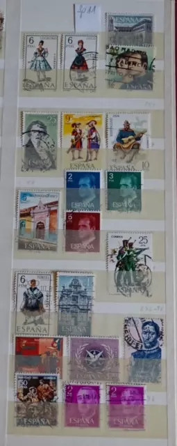 Spanien Briefmarken  Lot 11 gestempelt