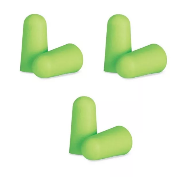 Macks MACK'S #128 3prs Snore Blockers Soft Foam Ear Plugs Travel Reading Earplug