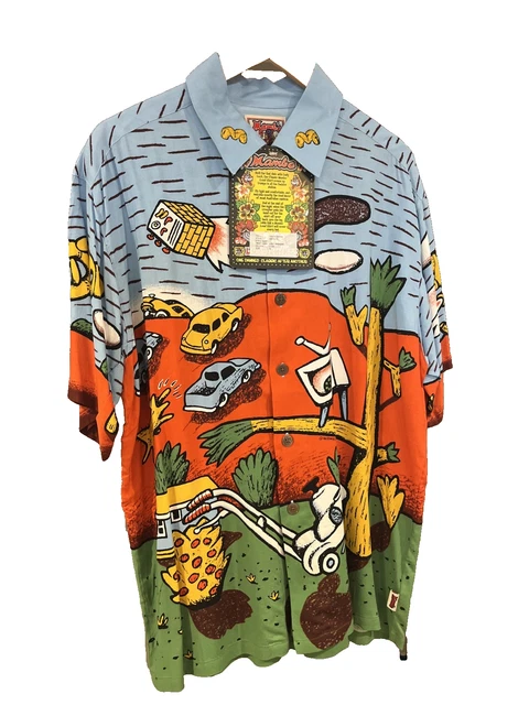 Mambo Lost Weekend アロハシャツ MAMBO LOUD SHIRT 'Lost Weekend' (L? no size tag, pls check