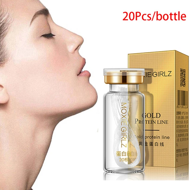 20 linee filo senza ago seta linea fibroina essenza collagene trea viso H7