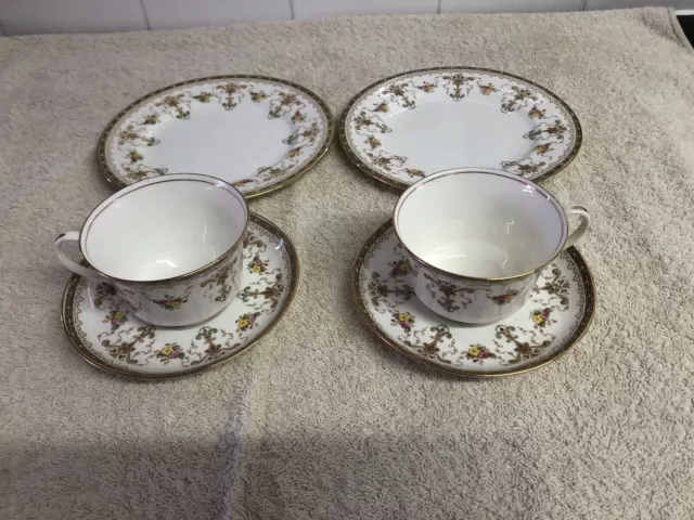 2   Vintage,    Aynsley 16199  Trio'S   c1940+,  VERY  PRETTY