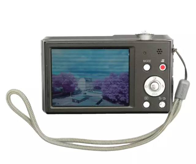Panasonic LUMIX SZ3 Full-Spectrum UMBAU Infrarot Infrarotkamera Vollspektrum sw
