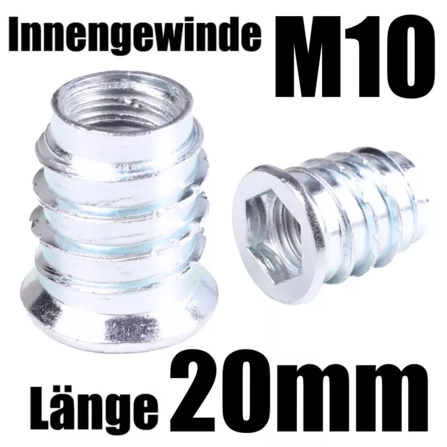 M10-20 mm / Manguitos atornillados manguitos tuercas atornilladas manguitos roscados galvanizados