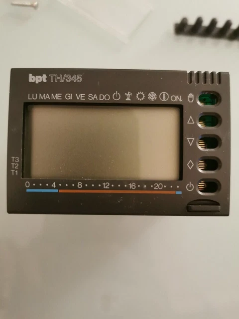 Cronotermostato Digitale Bianco A Batteria CAME BPT TH/124.01 - Foto 9