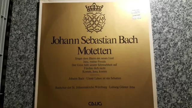 Johann Sebastian Bach * Motetten * Vinyl LP * siehe Bilder