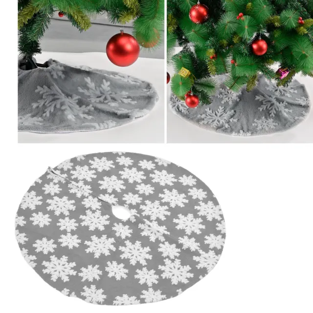 (122cm)Christmas Tree Skirt Various Themes Style Christmas Decorations Fine