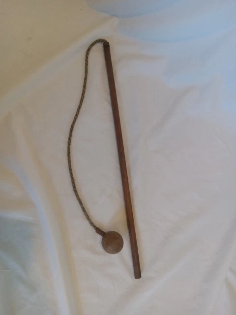 Antique Wooden Skip It