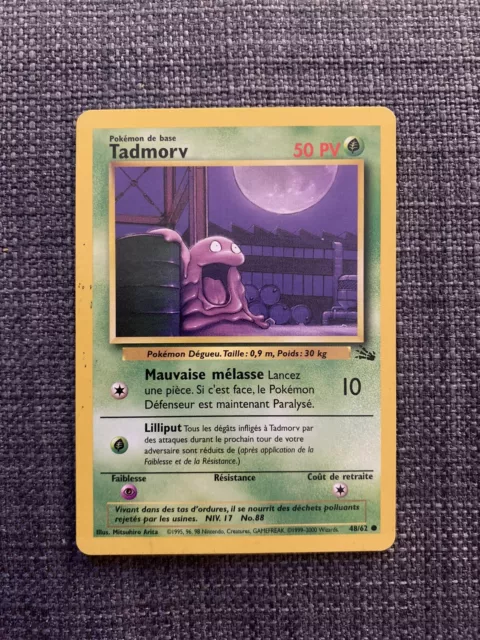 Carte Pokémon Édition 1 - Set De Base - Tadmorv 48/62