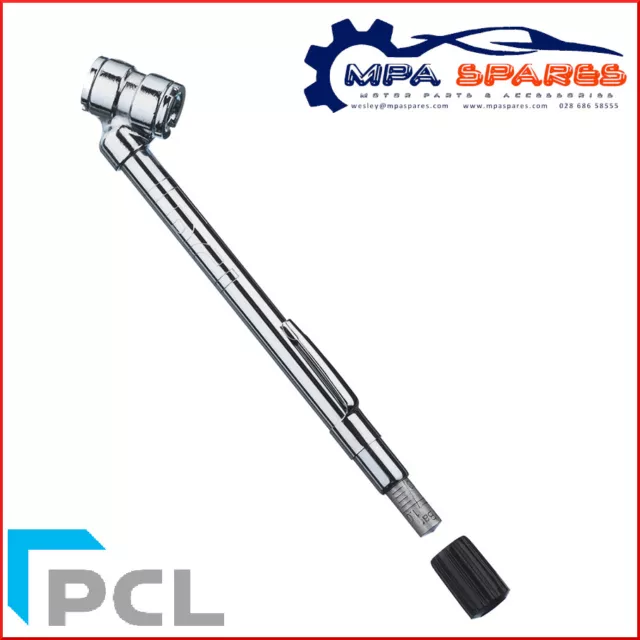 PCL TPG4 Professsional Tyre Pressure Gauge - Hand Held, Easy to Use - 10-120 PSI