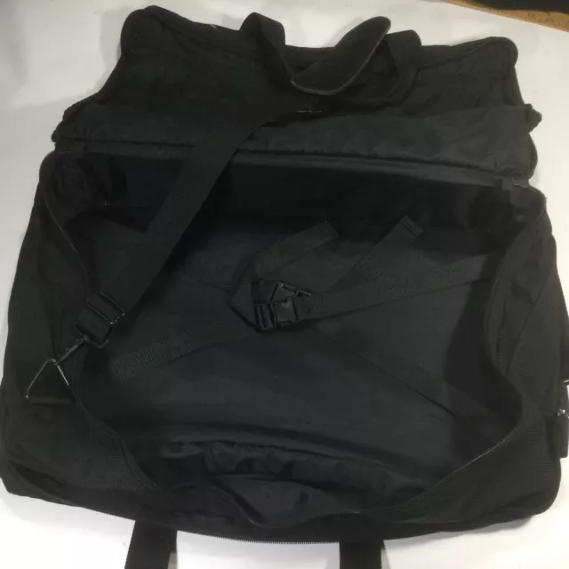 Vintage Tumi USA Black Ballistic Nylon 21” Carry On Weekender Soft Duffel Bag 3