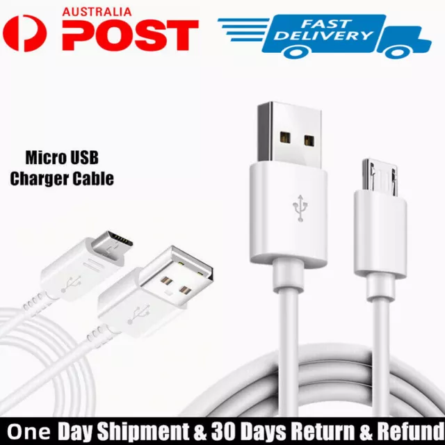 Micro USB Cable Fast Charging Data Charger Cord For Android Samsung Galaxy 3M