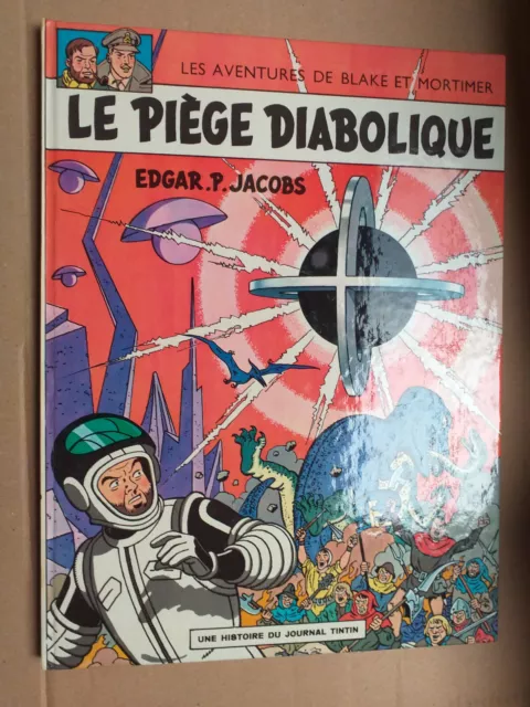 Blake et Mortimer Le piège diabolique réédition 1974 tbe Jacobs