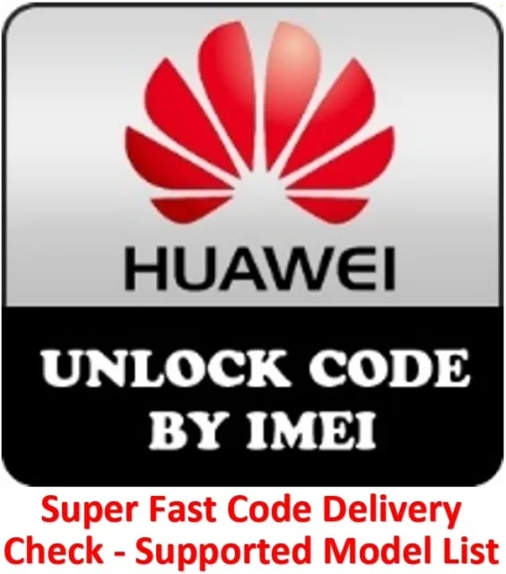 Unlock Code 3G 4G WiFi MODEM Vodafone From Huawei Only R205 R206 R207 R208 R215