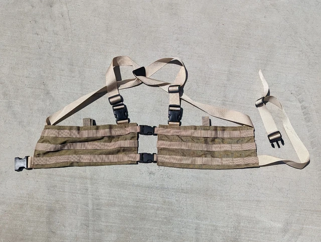 Tactical Tailor Old gen MOLLE 2-Piece MAV Chest Rig - coyote Tan DOM 2002