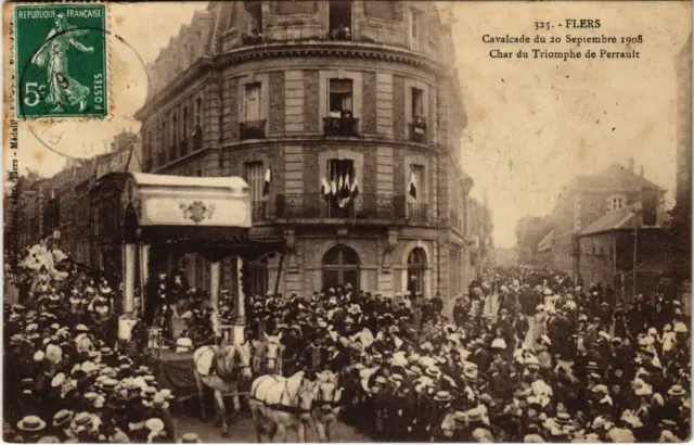 CPA Flers Orne - Ride of September 20, 1908 (800391)