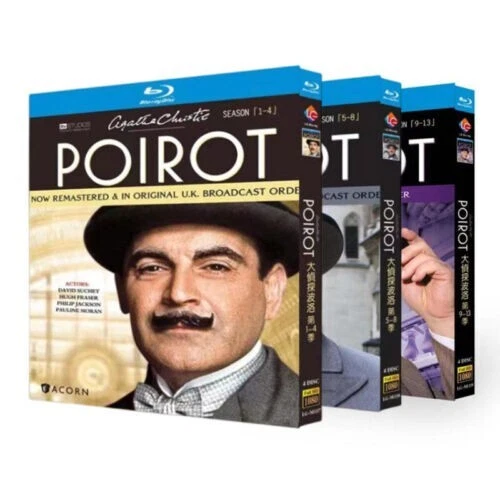 AGATHA CHRISTIE'S POIROT Season 1-13 Complete TV Series Blu-ray 12