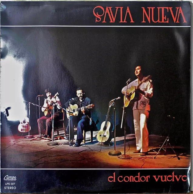 SAVIA NUEVA: El Condor Vuelve-SEALED1979LP BOLIVIAN IMPORT