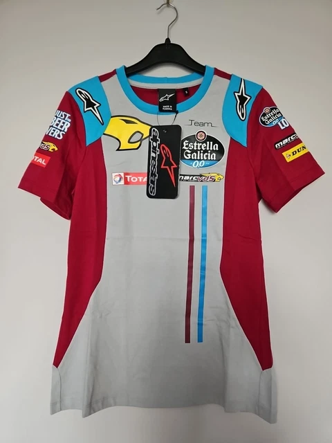 Maglietta Ufficiale Marc VDS Team Racing Team Estrella Total Uomo Taglia Sml