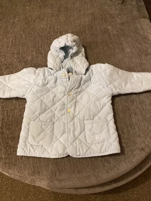 Baby Boys Emile Et Rose Quilted Jacket Age 6M