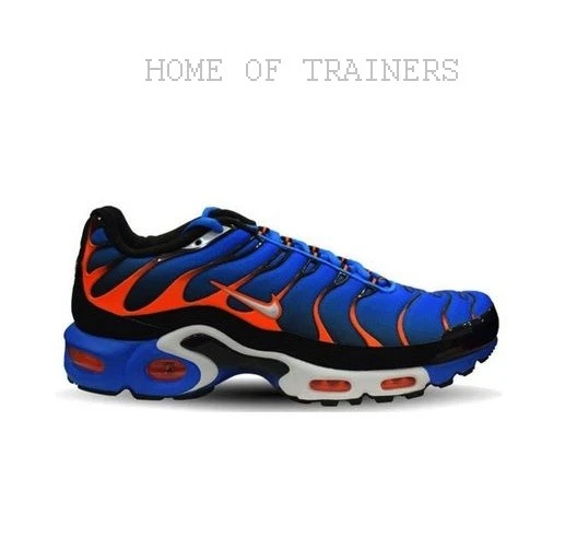 NIKE AIR MAX pi TN Tuned 1 Foto Blu Arancione Bianco Uomo Scarpe