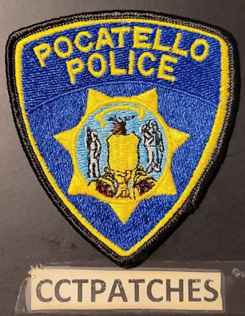 Pocatello, Idaho Police Shoulder Patch Id