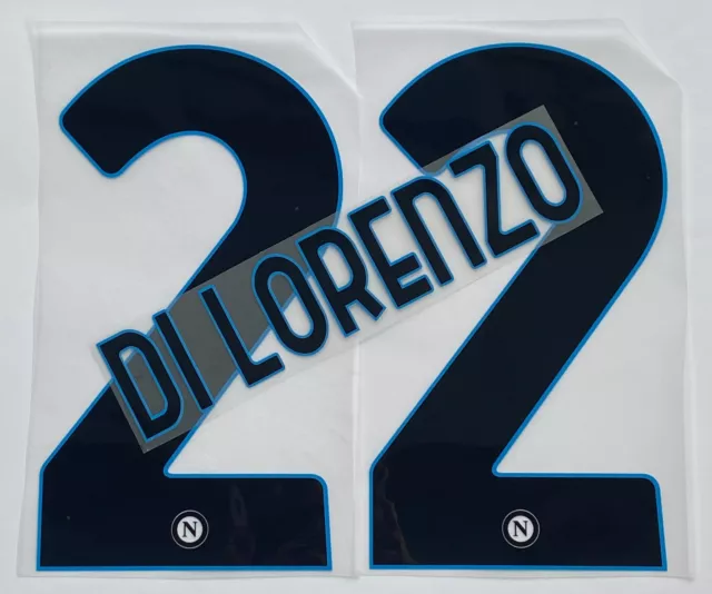 De Lorenzo Napoli NOMBRE + NUMERO Oficial CAMISETA una Manera 2022-2023 EA7