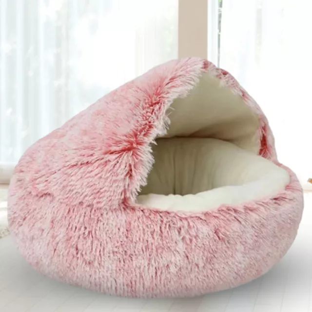 fr Sleeping Bag Mat Soft Fluffy Cushion Cat Nest Kennel Comfortable Pet Accessor