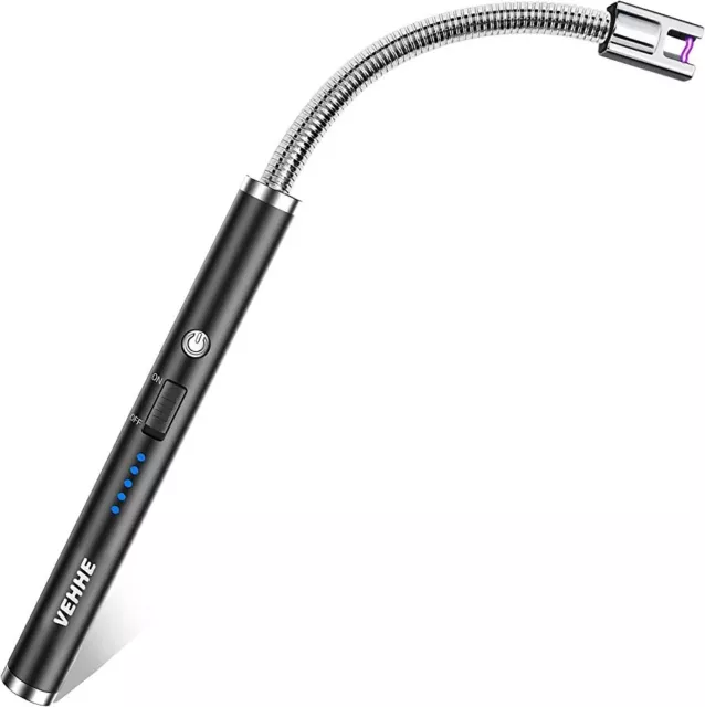 Accendino Elettrico,Accendigas USB Ricaricabile，Accendigas Elettrico Cucina