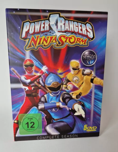 Power Rangers Ninja Storm - Komplette Staffel (5-DVD-Box) Sammelschuber RAR!