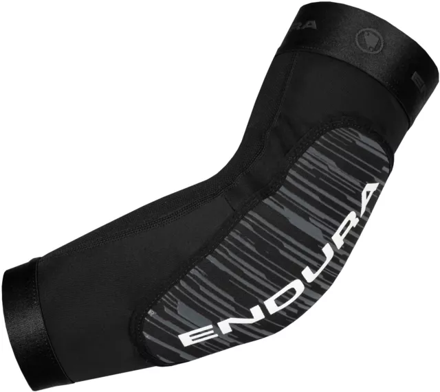 Endura Unisex SingleTrack Lite II Cycling Elbow Guards Pads Lightweight - Black