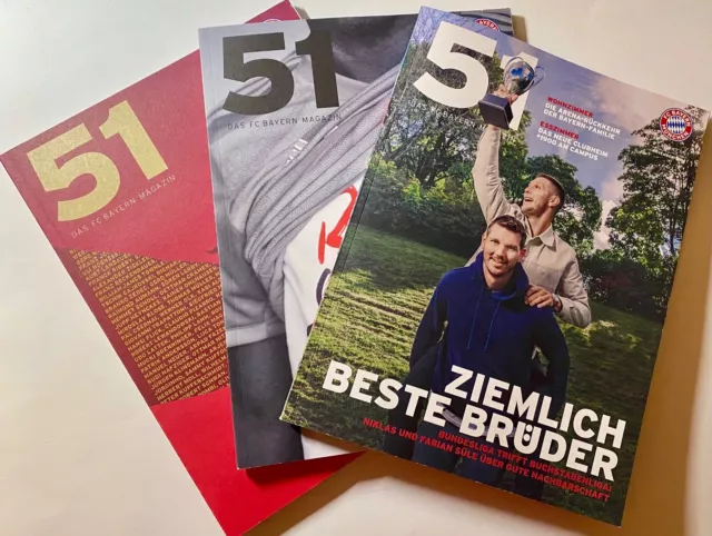 51 Das FC Bayern Magazin 3x - 27. Februar 2020/März 2020/November 2021 2