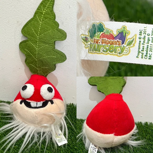 MR BLOOM'S NURSERY Talking Wee MacGregors Radish Sounds CBeebies Soft