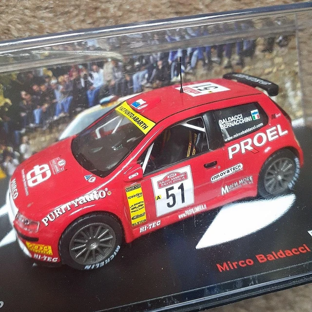 RACING43 (1/24) フィアット PUNTO ABARTH S1600 値下 RACING43 1/24 FIAT PUNTO ABARTH S1600 - メルカリ
