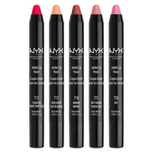 BUY 2 GET 1 FREE (Add 3 To Cart) NYX Jumbo Lip Pencil Or Primer, Choose Shade