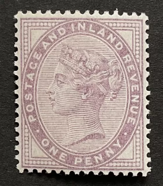 GB Queen Victoria Surface Printed. 1881 1d lilac inverted watermark u/m (ct£60)