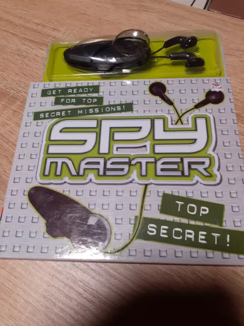Spy Master Top Secret Book Christmas Gift Fun Toy Boys Girls New