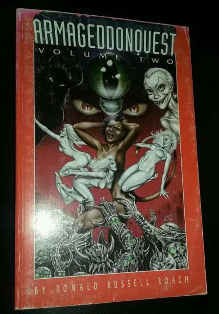 Armageddonquest Volume 2 TPB Sirius Comics Ronald Russell Roach Linsner Cover