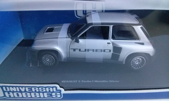 Renault 5 Turbo 2 Noire - Miniature Universal Hobbies - Échelle 1/18 - Neuf